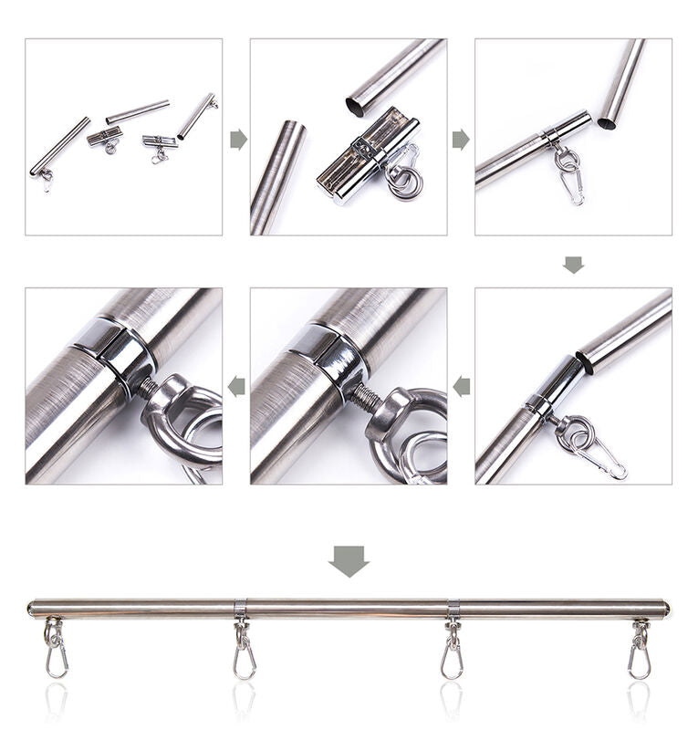 OHMAMA FETISH - RESTRAINT BAR 4 HOOKS - 4