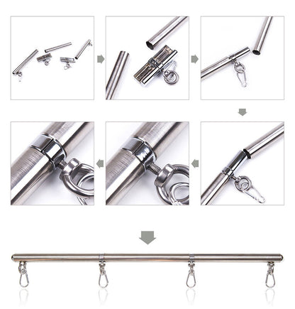 OHMAMA FETISH - RESTRAINT BAR 4 HOOKS - 4