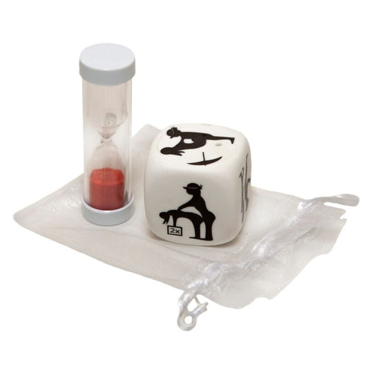 DIABLO PICANTE - DICE GAME OF POSTURE WITH HOURGLASS - 1