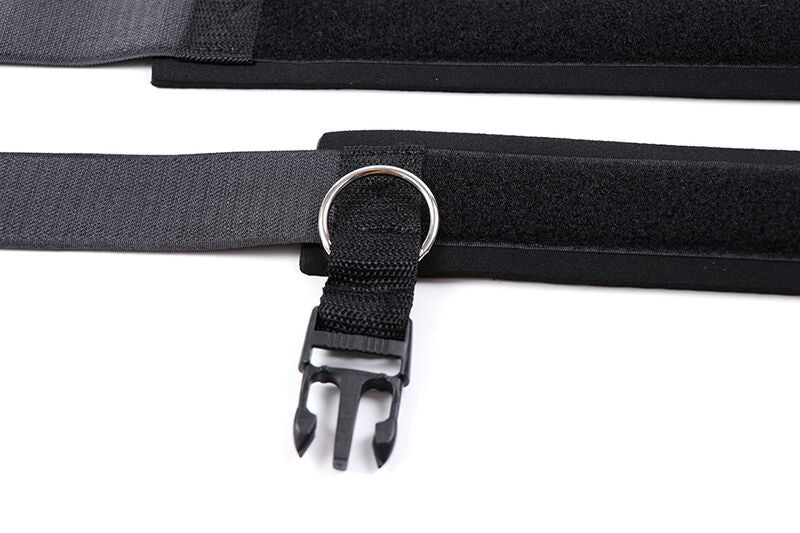 OHMAMA FETISH - NEOPRENE WRIST CLIP WITH HOOK AND RING