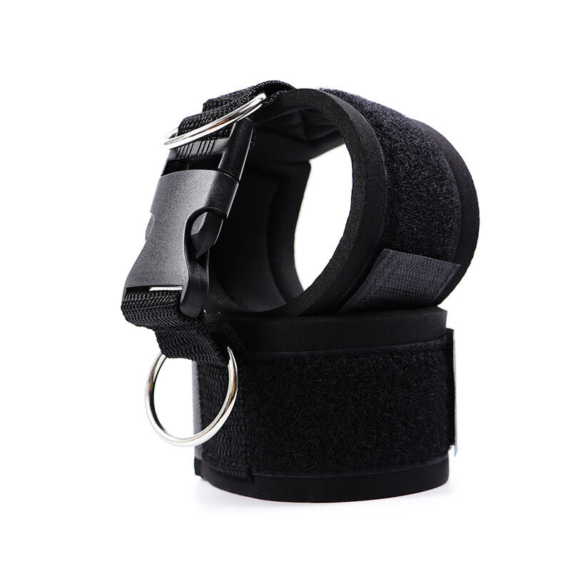 OHMAMA FETISH - NEOPRENE HOOK AND LOOP FASTENER WRIST RESTRAINTS - 5