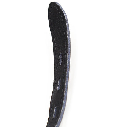 OHMAMA FETISH - SILICONE BALL GAG WITH LEATHER BELT (PADLOCK INCLUDED) - 4