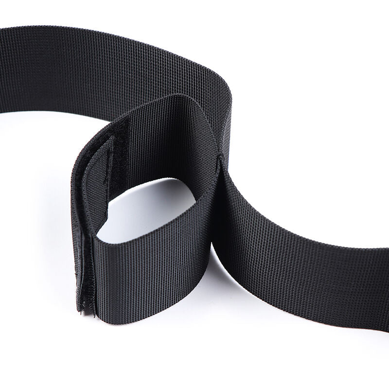 OHMAMA FETISH - SPREADER SOFT BAR FULL NYLON WRIST RESTRAINTS - 2