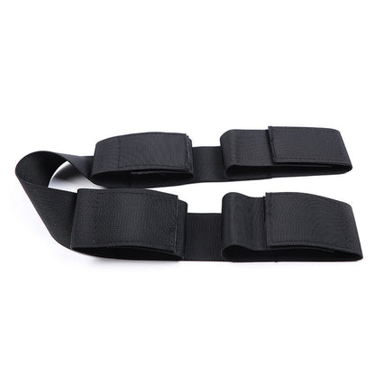 OHMAMA FETISH - SPREADER SOFT BAR FULL NYLON WRIST RESTRAINTS - 4