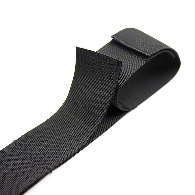 OHMAMA FETISH - SPREADER SOFT BAR FULL NYLON WRIST RESTRAINTS - 5
