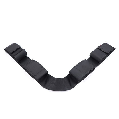 OHMAMA FETISH - SPREADER SOFT BAR FULL NYLON WRIST RESTRAINTS - 6