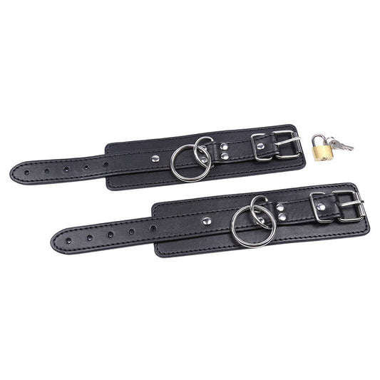 OHMAMA FETISH - O-RING LOCKED WRIST RESTRAINTS - 1