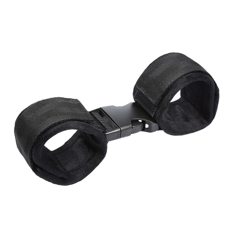 OHMAMA FETISH - HOOK AND LOOP FASTENER NYLON WRIST RESTRAINTS - 2