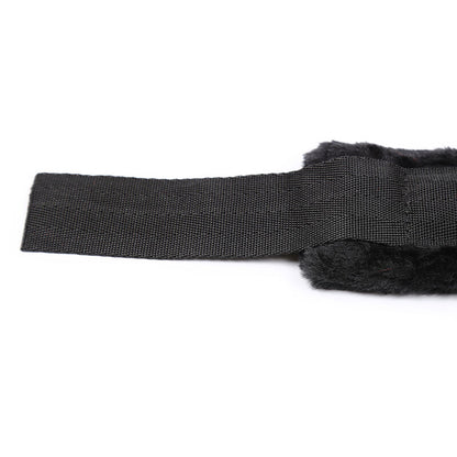 OHMAMA FETISH - FURRY LINED WRIST RESTRAINTS - 1