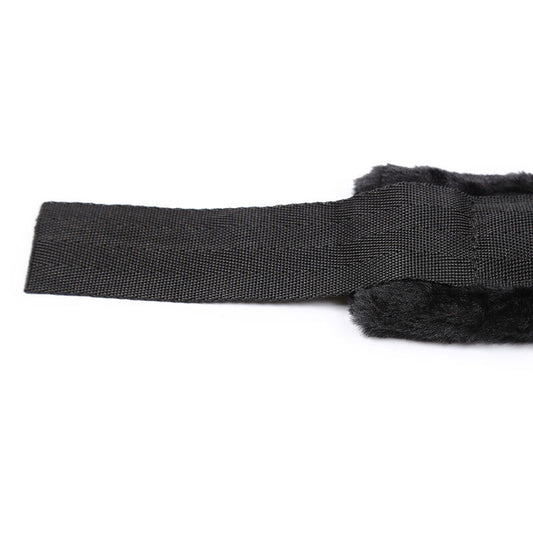 OHMAMA FETISH - FURRY LINED WRIST RESTRAINTS - 1