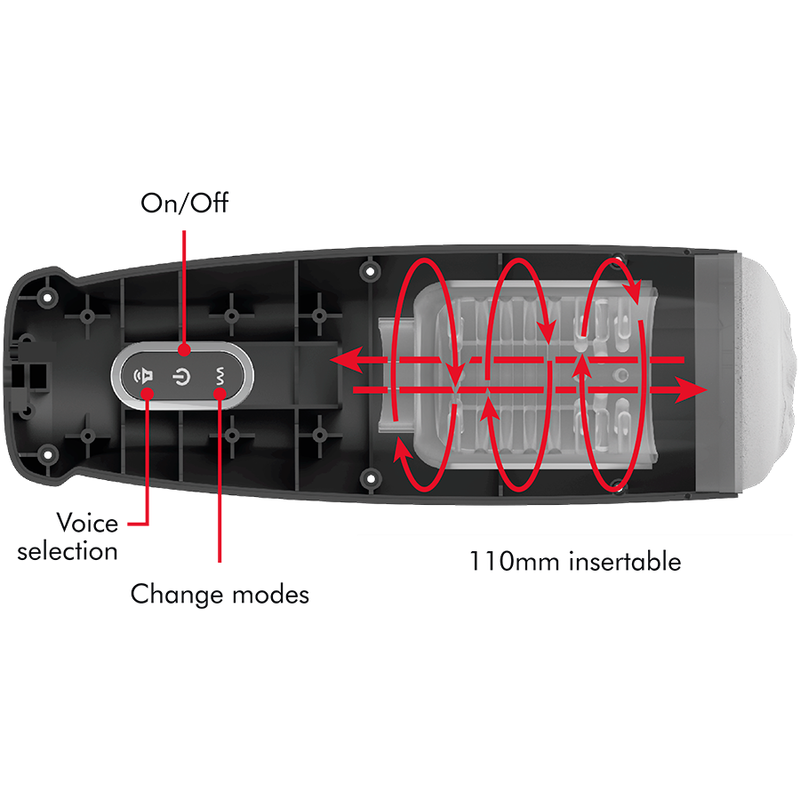JAMYJOB - TORNADO 360 ROTATE TECH STROKER - 9