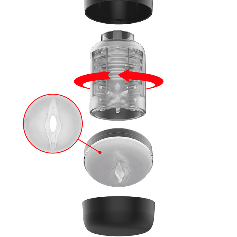 JAMYJOB - TORNADO 360 ROTATE TECH STROKER - 1