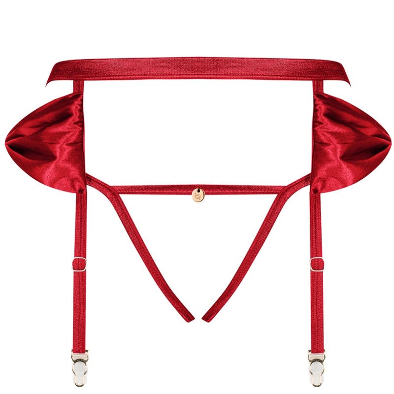 OBSESSIVE - RUBINESA GARTER BELT L/XL - S/M - 5
