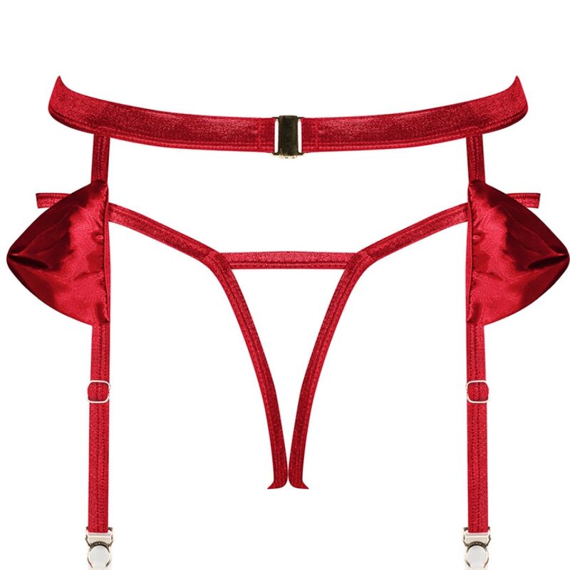 OBSESSIVE - RUBINESA GARTER BELT L/XL - S/M - 9