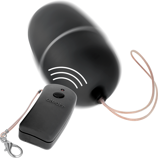 ONLINE - REMOTE CONTROLLED VIBRATING EGG BLACK - 1