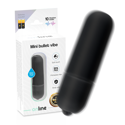 ONLINE - MINI BULLET VIBE BLACK - 4