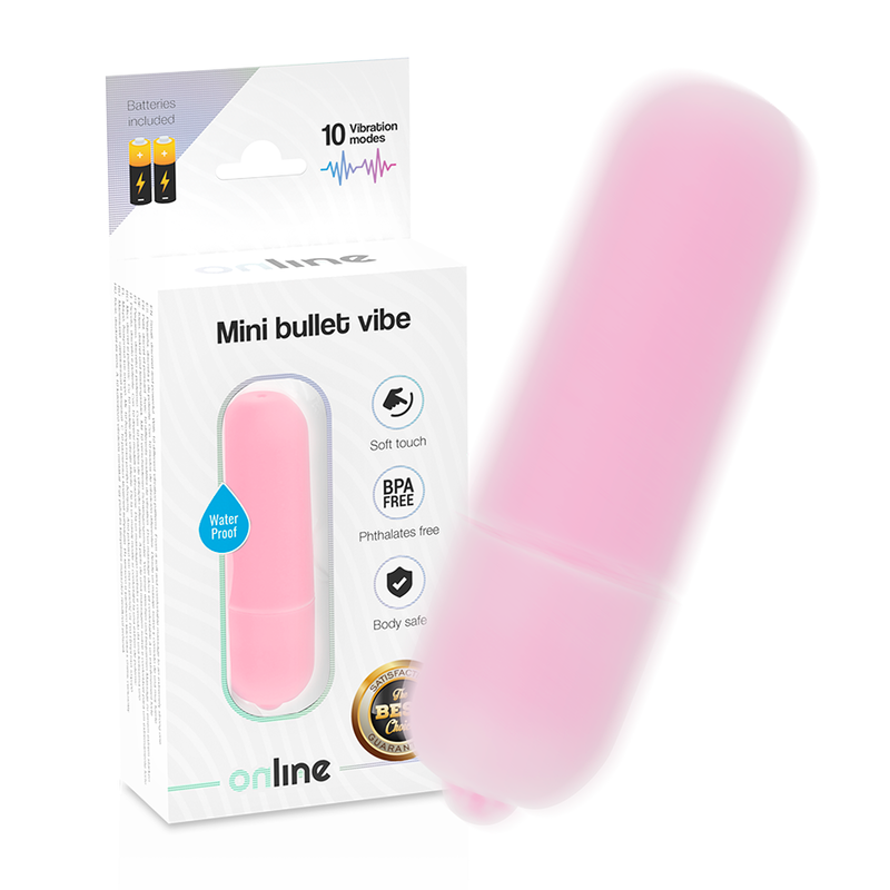 ONLINE - MINI BULLET VIBE PINK - 4