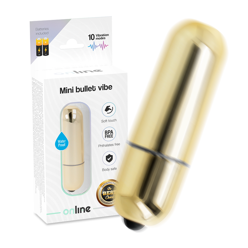 ONLINE - MINI BULLET VIBE GOLDEN - 4