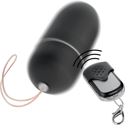 ONLINE - REMOTE CONTROL VIBRATING EGG L BLACK - 5