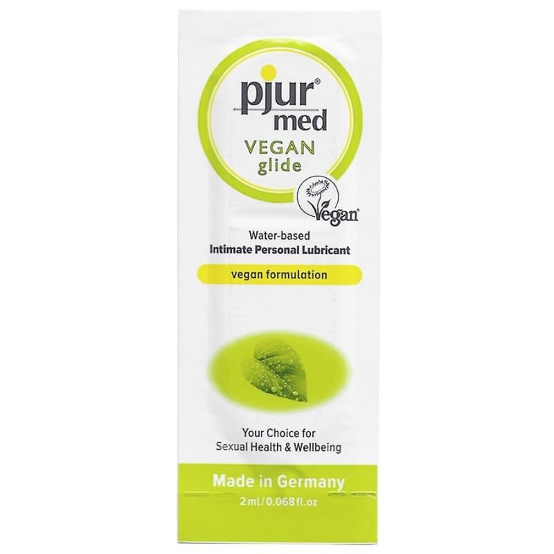 PJUR - MED VEGAN GLIDE WATER BASED LUBRICANT 2 ML - 1