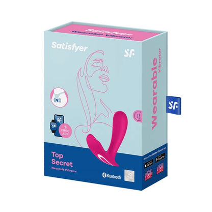 SATISFYER - TOP SECRET VIBRATOR PINK - 4