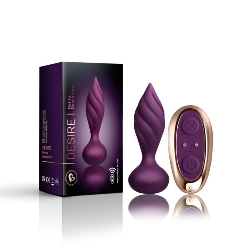 ROCKS-OFF - DESIRE ANAL STIMULATOR - LILAC - 2