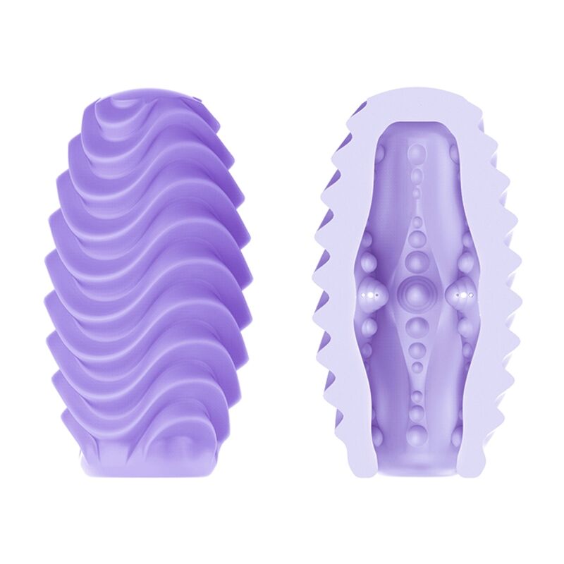 PRETTY LOVE - DOUBLE SIDED LILAC MASTURBATOR EGG - 2