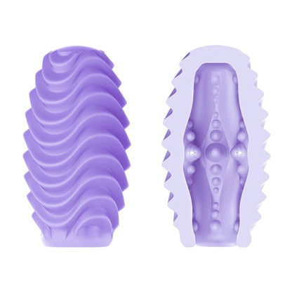 PRETTY LOVE - DOUBLE SIDED LILAC MASTURBATOR EGG - 2