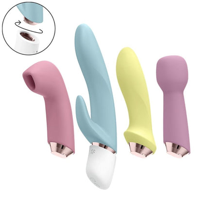 SATISFYER - MARVELOUS FOUR VIBRATOR AND PULSE SET