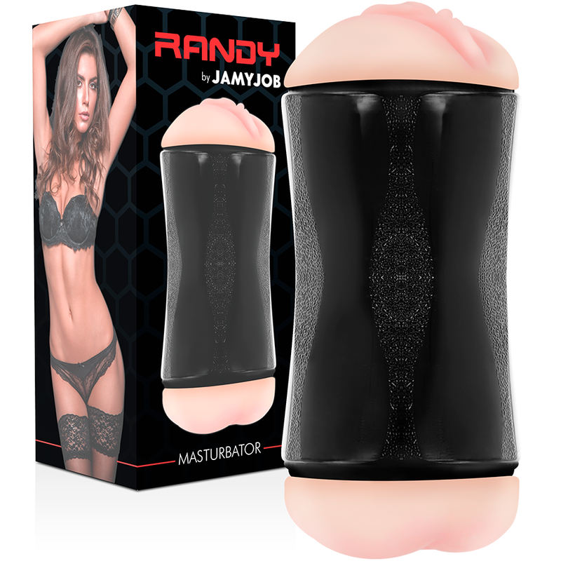 JAMYJOB - RANDY DOUBLE HOLE MASTURBATOR - VAGINA AND ANUS - 6