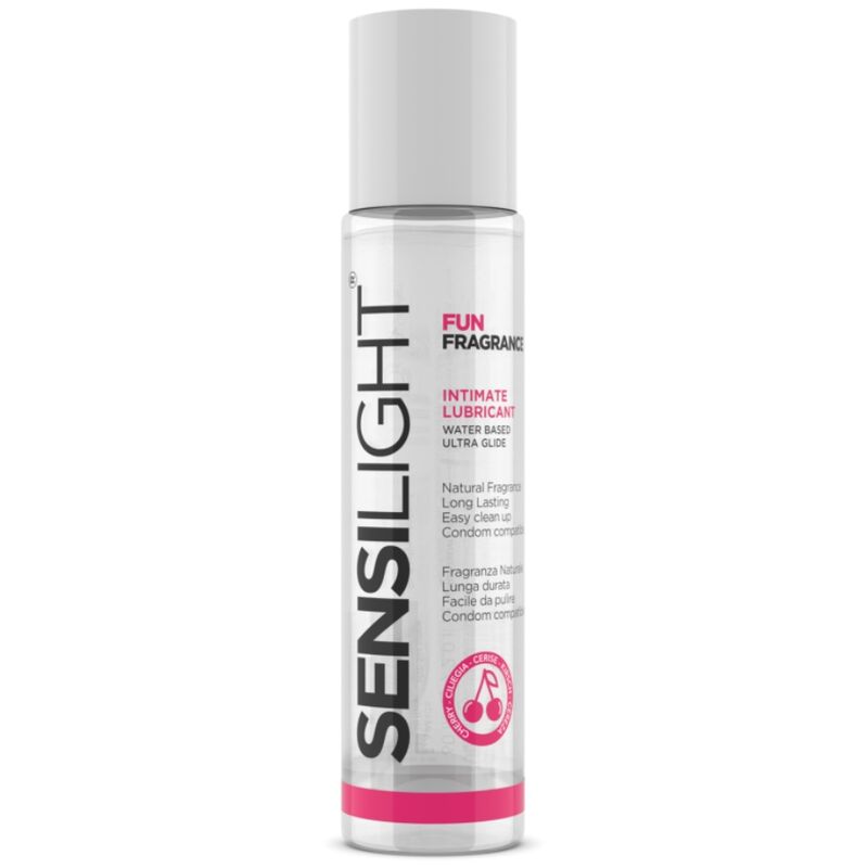 INTIMATELINE - SENSILIGHT WATER BASED LUBRICANT CHERRY 60 ML - 1