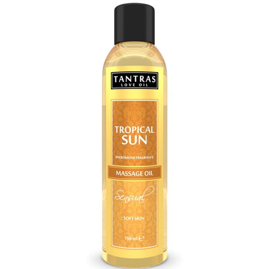 INTIMATELINE - TANTRAS LOVE OIL TROPICAL SUN MASSAGE OIL 150 ML - 1