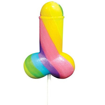 PRIDE - SPENCER & FLEETWOOD RAINBOW COCK LGBT LOLLIPOP - 2