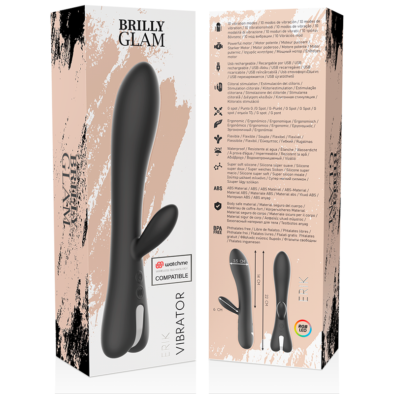 BRILLY GLAM - ERIK VIBRATOR WATCHME WIRELESS TECHNOLOGY COMPATIBLE - 6