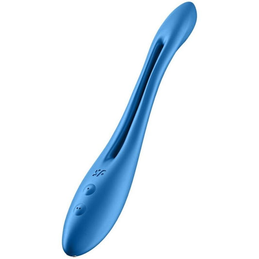 SATISFYER - ELASTIC GAME MULTI VIBRATOR BLUE - 1