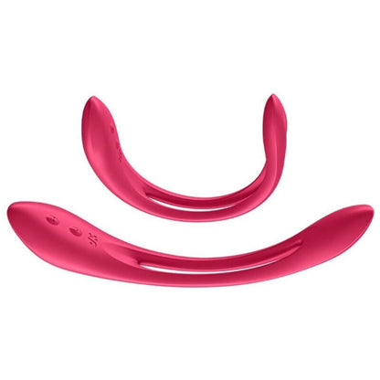 SATISFYER - ELASTIC JOY MULTI VIBRATOR RED - 3