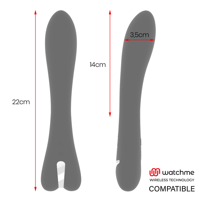 BRILLY GLAM - RYAN VIBRATOR WATCHME WIRELESS TECHNOLOGY COMPATIBLE - 5