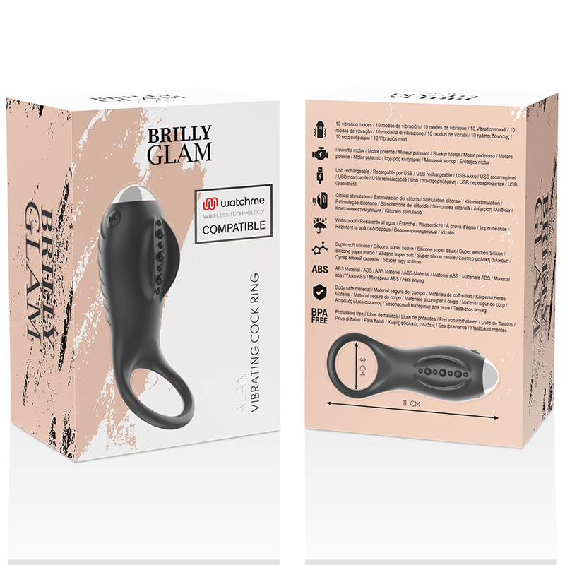 BRILLY GLAM - ALAN COCK RING WATCHME WIRELESS TECHNOLOGY COMPATIBLE - 11