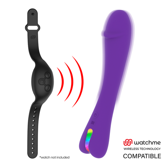 MR BOSS - ENZO VIBRATOR WATCHME COMPATIBLE AVEC LA TECHNOLOGIE SANS FIL
