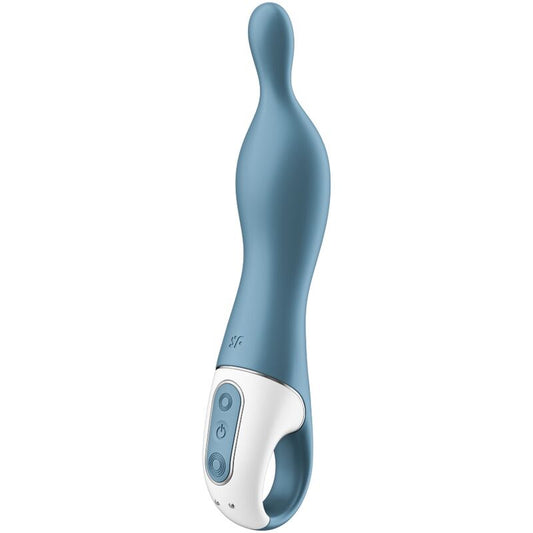 SATISFYER - AMAZING 1 ASPOT VIBRATOR BLUE - 1