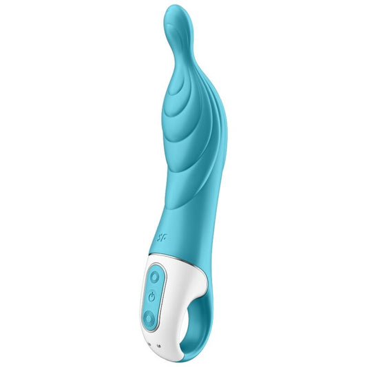 SATISFYER - AMAZING 2 ASPOT VIBRATOR TURQUOISE - 1