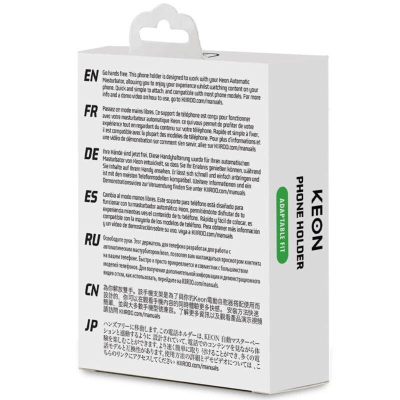 KIIROO - SUPPORT DE TÉLÉPHONE KEON - ADAPTATEUR MOBILE