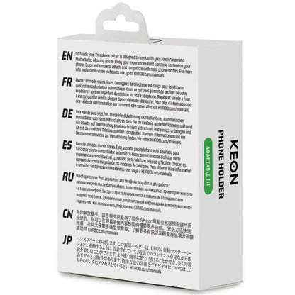 KIIROO - SUPPORT DE TÉLÉPHONE KEON - ADAPTATEUR MOBILE