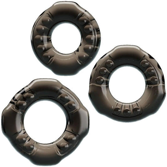 BAILE - COCK RINGS YVONNE SET 3 PENIS RINGS - 1