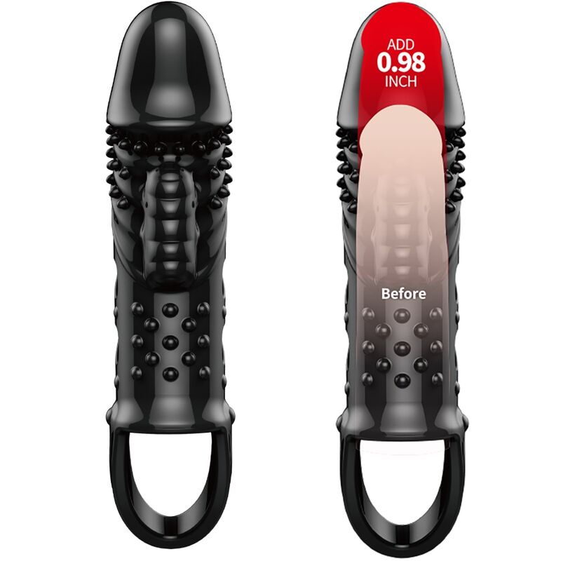 PRETTY LOVE - CECELIA BLACK PENIS SHEATH - 5
