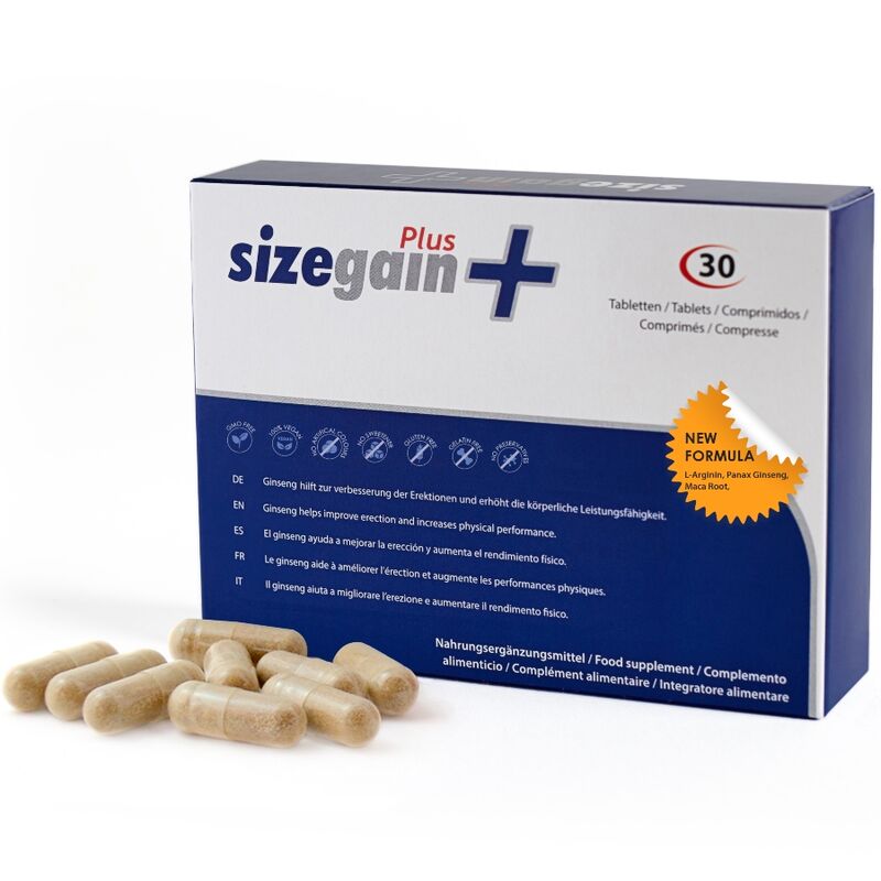 500 COSMETICS - SIZEGAIN PLUS PILLS TO ENLARGE THE PENIS - 1