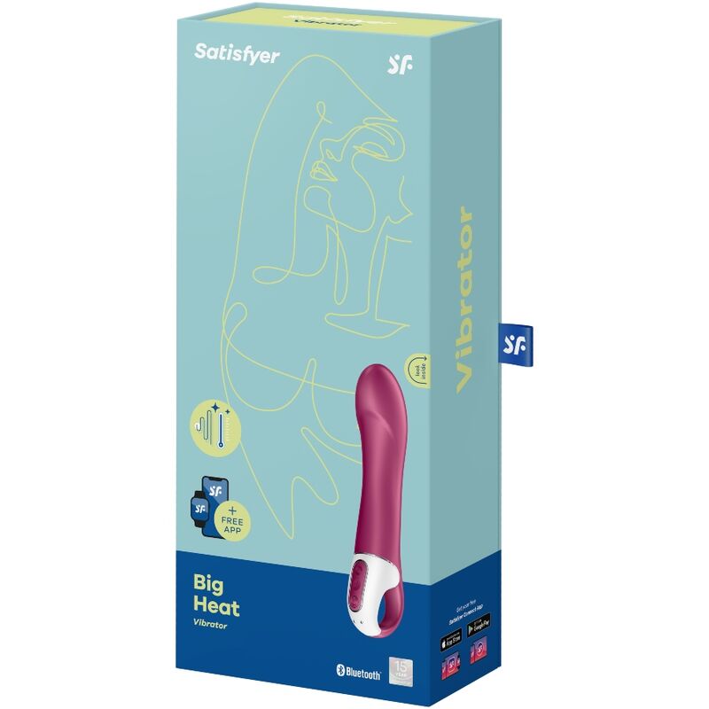 SATISFYER - BIG HEAT GSPOT VIBRATOR - 4