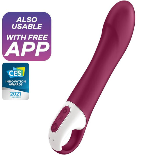 SATISFYER - BIG HEAT GSPOT VIBRATOR - 1