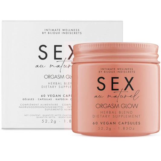 BIJOUX - ORGASM GLOW FOOD SUPPLEMENT 60 CAPSULES - 1
