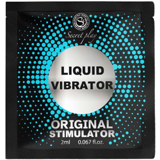 SECRETPLAY - LIQUID VIBRATOR UNISEX STIMULATOR 2 ML - 1